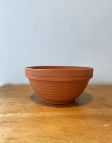 Terra Cotta Low Bowl