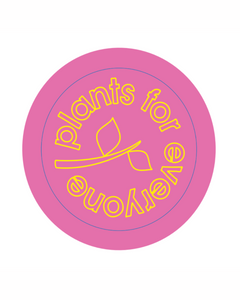 Plants for Everyone Sticker